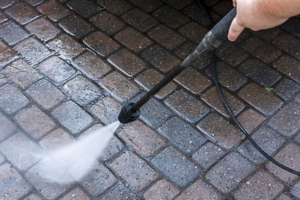 Patio Pressure Washing in Bloomington