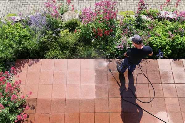 Patio Power Washing in Bloomington